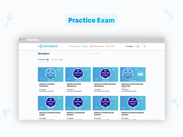 The Salesforce Certification Exam Training: Lifetime Subscription