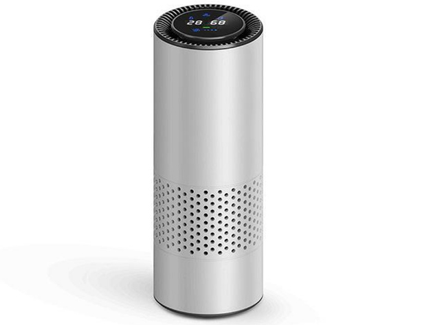 PURIGO 2.0 Portable Sensor-Activated Air Purifier with HEPA Filter (Platinum)